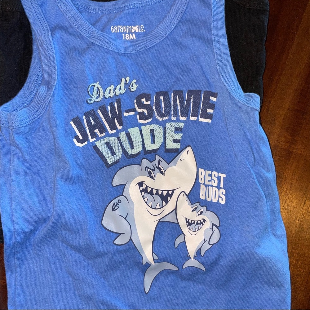 KIDS BUNDLE! Garanimals Kids Tee - Blue and White - Picture 5 of 8